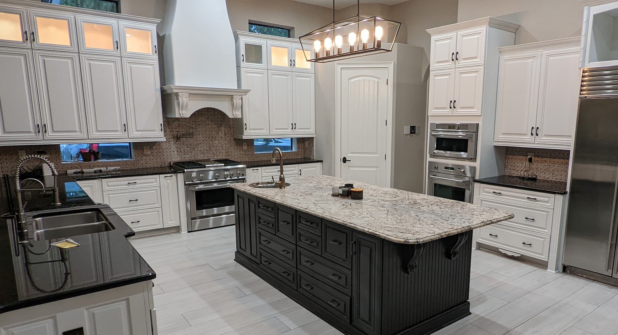 Kitchen cabinets painted by Junk In Her Trunk in Jacksonville, Florida